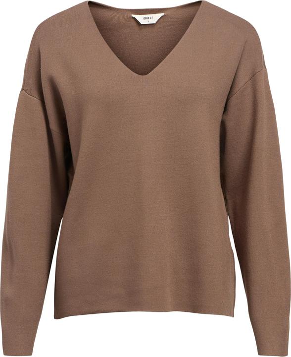 Object V-Ausschnitt Strickpullover