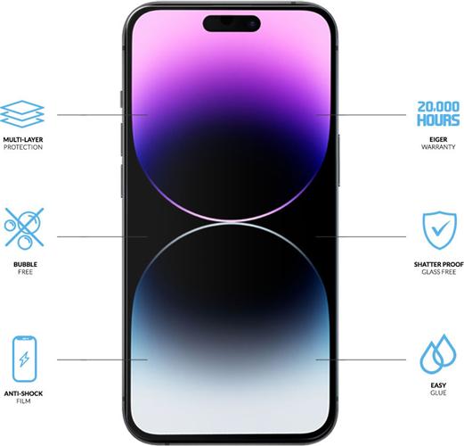 Produktbild Eiger Mountain H.I.T (1 Stück, Apple iPhone 15 Pro, Apple iPhone 15, Apple iPhone 16)