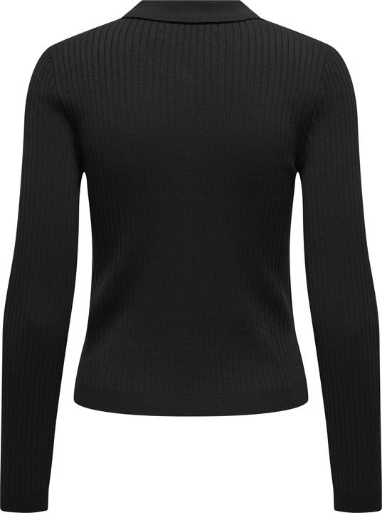 Produktbild Only Normal geschnitten Polokragen Gestricktes Polo-Hemd Strickjacke (L)