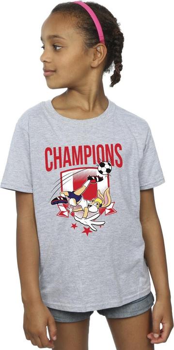 Image du produit Looney Tunes - T-shirt LOLA FOOTBALL CHAMPIONS - Fille (152, 158)