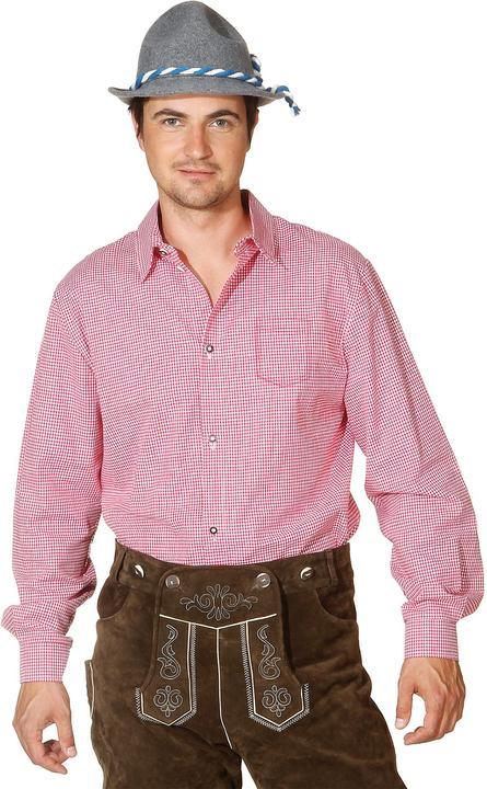 Immagine prodotto Orlob Camicia uomo rosso-bianco a scacchi bianchi (50, 51, 52)