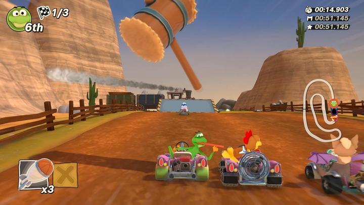 Immagine prodotto Moorhuhn Kart 4 (PS4, DE)