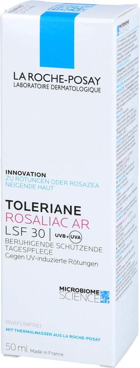 Image du produit La Roche Posay Toleriane Rosaliac AR (Crème solaire visage, SPF 30, 50 ml, 75 g)