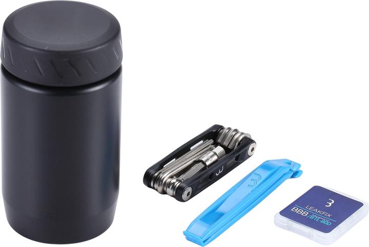 Produktbild BBB CombiSet Tools & Tubes S BSB-63 Werkzeugdose + Werkzeugset