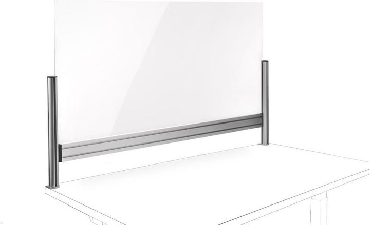 Produktbild Novus TSS Office Protect C 1400 SlatWall+Acryl-Tre (140 x 75 cm)