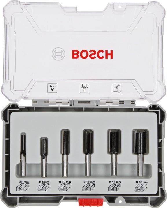 Bosch Professional Zubehör Grooving cutter set 8 mm shank