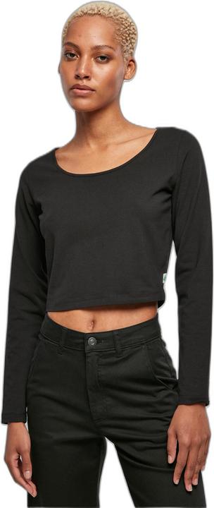 Produktbild Urban Classics crop-t-shirt mit angen ärmen, urban cassics organic (L)