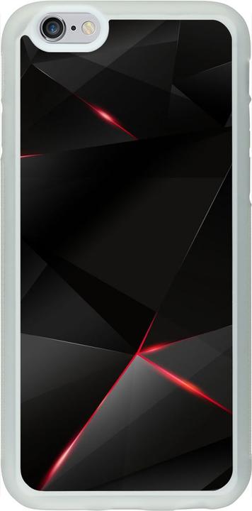 Produktbild PhoneLook Hülle Silikon transparent Black Red Lines (Apple iPhone 6)