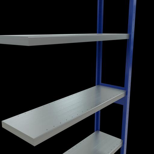Actual product image Schulte Lagertechnik MULTIplus250 boltless add-on bay system with length bolts