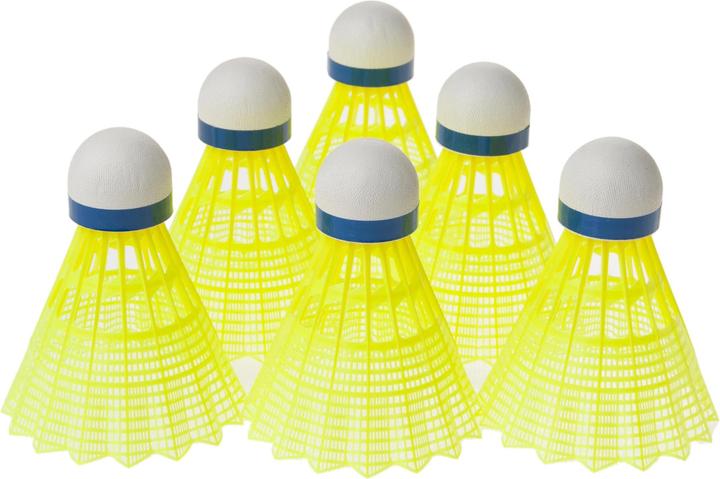 Produktbild Yonex Mavis 350 Nylon gelb blau (1 Dose à 6 Shuttles)