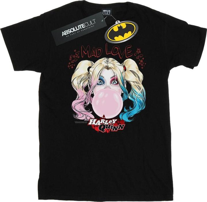 Harley Quinn Mad Love Baumwolle Boyfriend TShirt