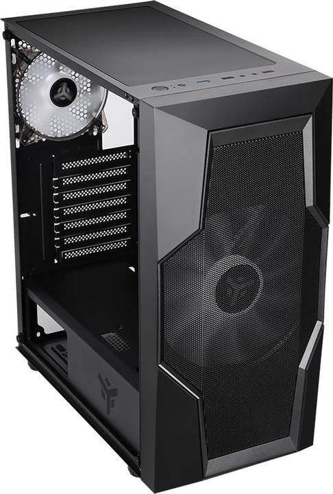 Produktbild Itek Boitier Moyen Tour ATX Oxygene RGB avec panneau vitré (Noir) (ATX, ITX, mATX)