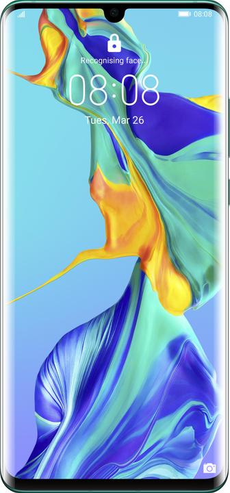 Actual product image Huawei P30 Pro (128 GB, Aurora Blue, 6.47", Hybrid Dual SIM, 40 Mpx, 4G)