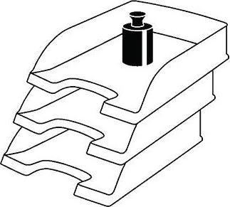 Actual product image Leitz Elegant letter tray (A4)