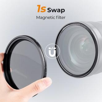 Produktbild K&F Concept Grauer einstellbarer Magnetfilter Nano-X MRC Fader ND2-32 - 72 mm (72 mm, ND- / Graufilter, 72 mm)