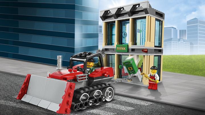 Immagine prodotto LEGO Rapina in banca in città (60140, LEGO City)