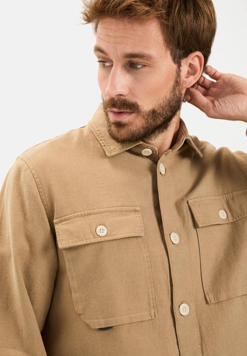 Produktbild Camel Active Overshirt aus Leinen-Baumwoll-Mix (XL)
