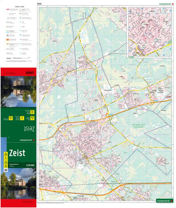 Actual product image Zeist, city map 1:20,000, freytag & be