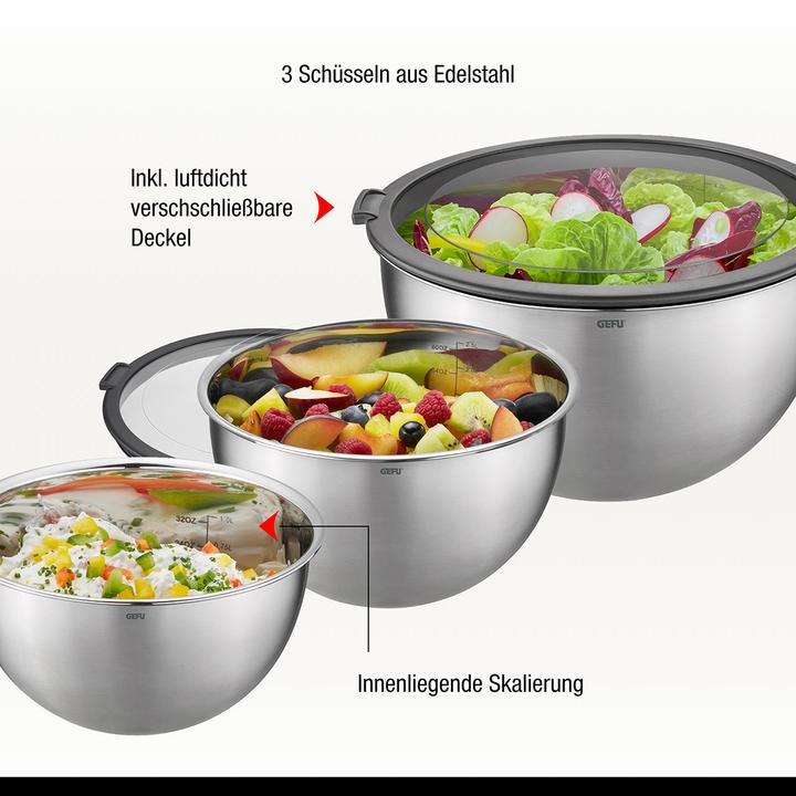 Actual product image GEFU Bowl set 'Mondi (24 cm, 4.50 l, 1 x)