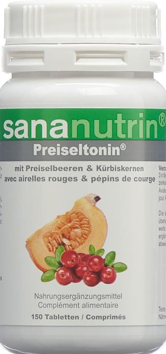 Produktbild Sananutrin Preiseltonin (150 Stück, Tabletten, 105 g)
