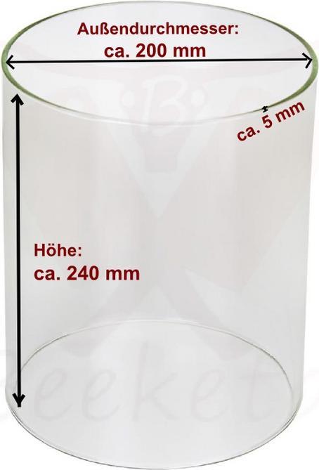 Produktbild Beeketal Ersatzglas Glasaufsatz für Hot Dog Maker, 200mm