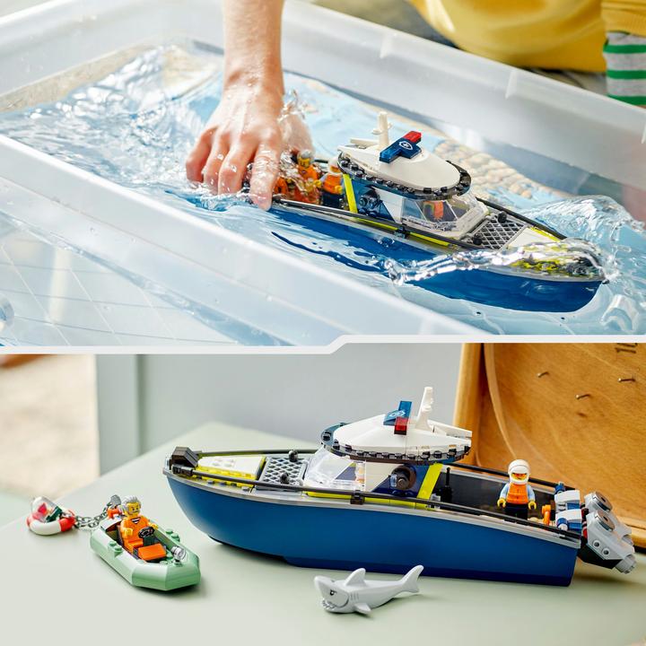 Image du produit LEGO Verfolgungsjagd im Polizeiboot (60456, LEGO City)