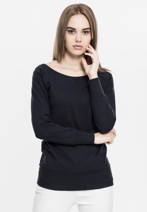 Actual product image Urban Classics Ladies Wideneck Crewneck (XS)