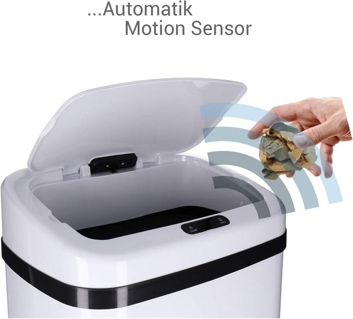 Produktbild Talk-Point Sensor Müll-Eimer, 50L, weiss (50 l)