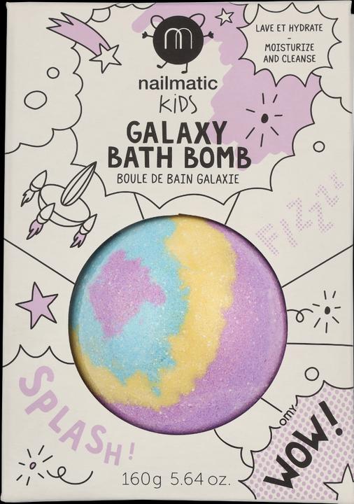 Image du produit Nailmatic Kids Bath Bomb kula do kąpieli dla dzieci Pulsar 160g (Violet)