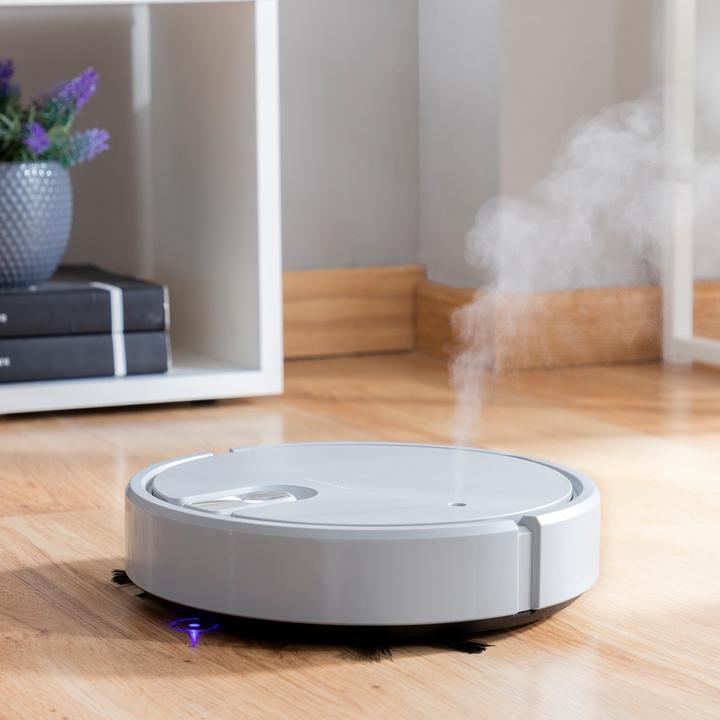 Image du produit InnovaGoods Aspirateur robot multifonctionnel et rechargeable (Robot d'aspiration et de nettoyage)
