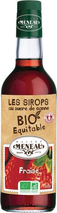 Image du produit Meneau Sirop de fraise BIO - 50cl - (1 x 50 cl)