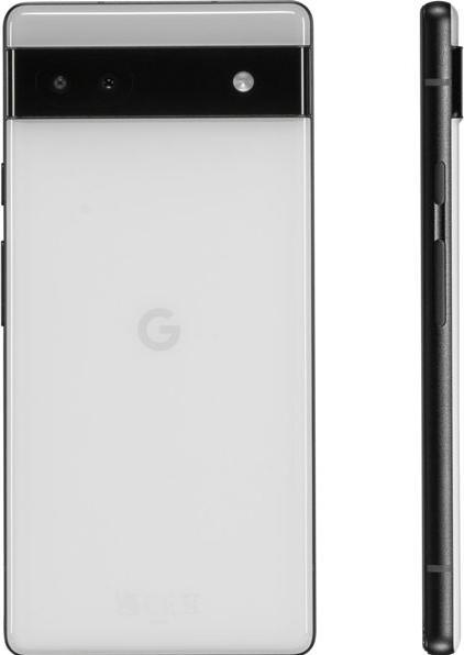 Productafbeelding Google Pixel 6a (128 GB, Wit krijt, 6.10", SIM + eSIM, 12.20 Mpx, 5G)