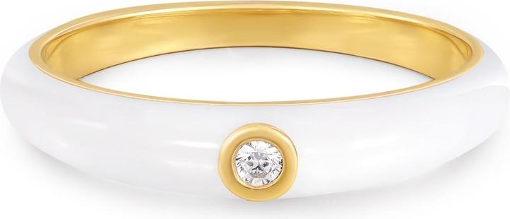 Produktbild Glanzstücke München Damen Sterling Silber Zirkonia Gelbgold - 33804 (48, 925 Silber)
