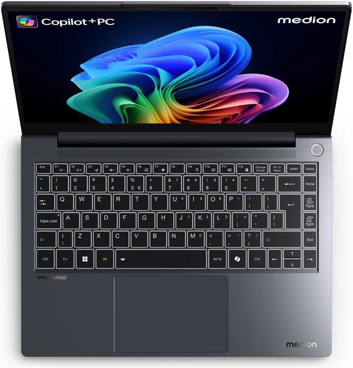Produktbild Medion SPRCHRGD 14 S1 Elite (14", Snapdragon X Elite X1E-78-100, 16 GB, 512 GB, CH)