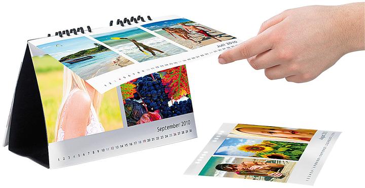 Actual product image Your Design Desk calendar set A5 landscape 260g/m² incl. software (A5, Soft cover, German)