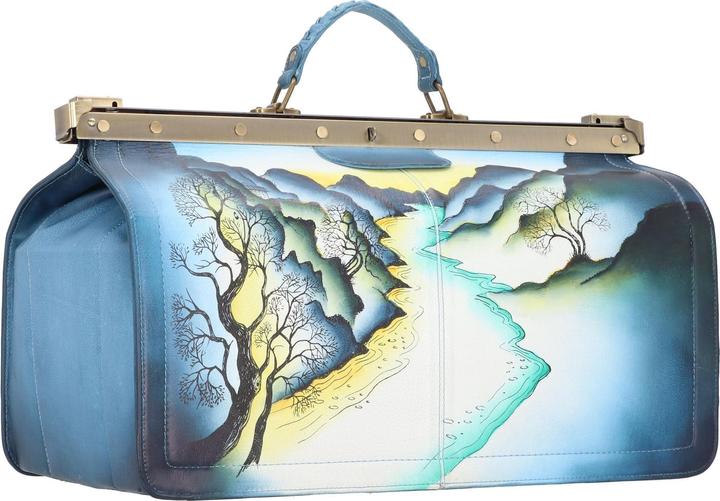 Greenland Nature Art+Craft Doktorkoffer Leder 48 cm Laptopfach (36 l, Handgepäck (bis 50l))