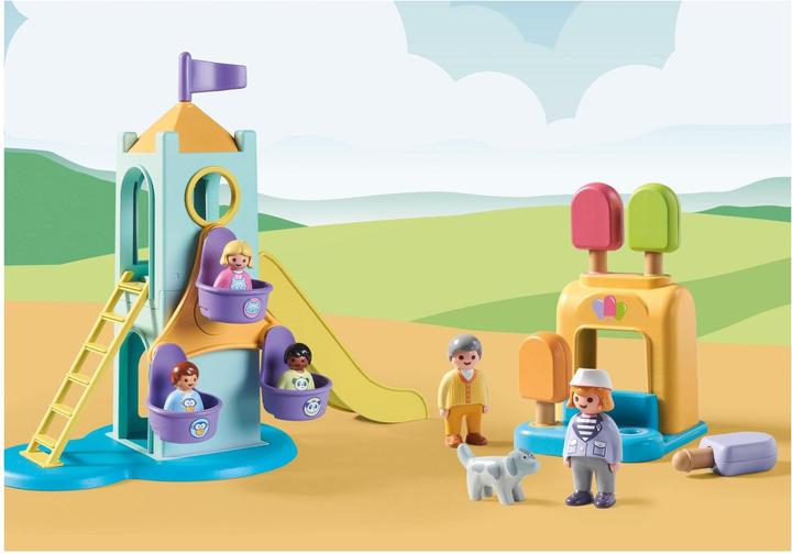 Produktbild Playmobil Erlebnisturm mit Eisstand (71326, Playmobil 1.2.3)