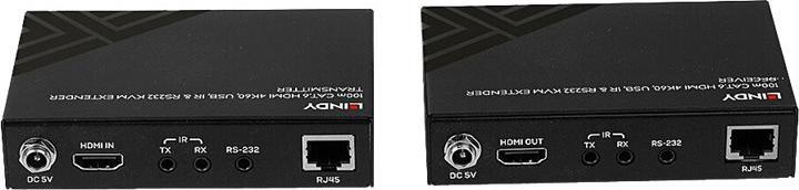 Produktbild Lindy HDMI, USB & RS232 KVM Extender