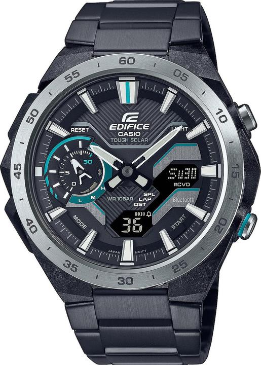 Casio ECB-2200DD-1A (Sportuhr, 48 mm)