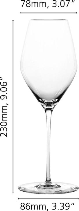 Actual product image Spiegelau Hi-Lite Champagnergläser + Poliertuch (34.70 cl, 6 Glasses, Champagne glasses)