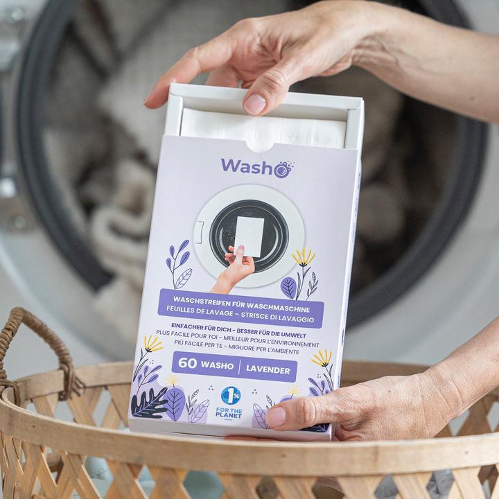 Produktbild Washo Waschstreifen (60 Waschgänge, Waschtücher)