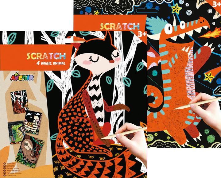 Produktbild Avenir Scratch Magic Animal