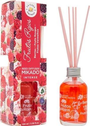 Image du produit La Casa de los Aromas Mikado Intense patyczki zapachowe Czerwone Owoce 100ml (Poudre, 100 ml)