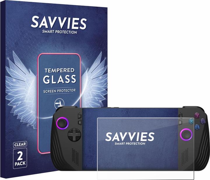 Produktbild Savvies Panzerglas Displayschutz 9H Schutzglas Glas Klar Transparent