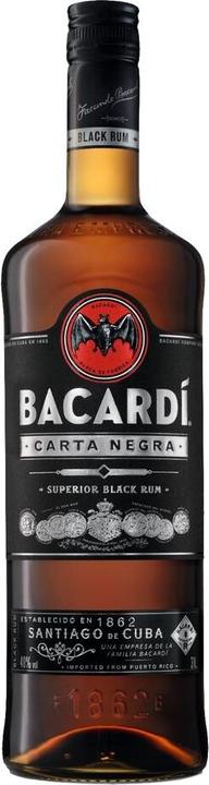Produktbild Bacardi Rum Black Carta Negra 300 cl (1 x 300 cl)