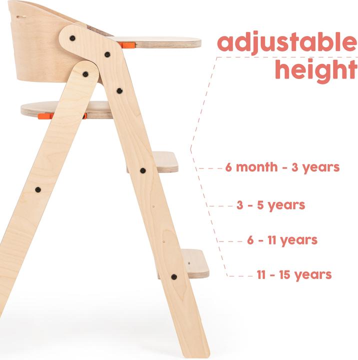Immagine prodotto MamaToyz Il seggiolone in legno My Chair (Seggiolone)
