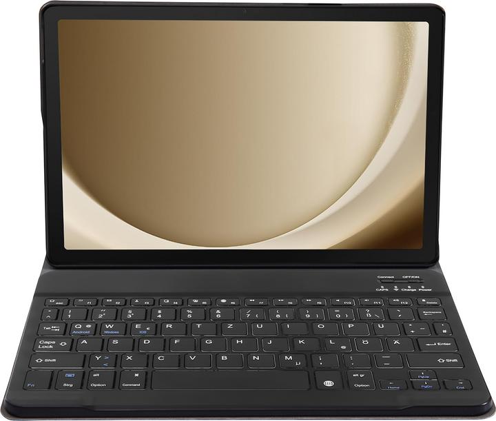 Actual product image Cazy Keyboard case compatible with Samsung Galaxy Tab A9+ - Protective case with magnetic detachable (DE, Galaxy Tab A9+)