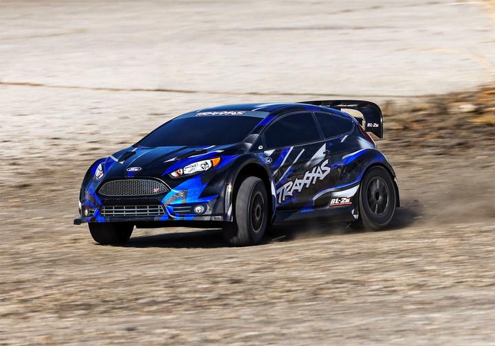 Actual product image Traxxas Ford Fiesta ST 4X4 BL-2S without battery and charger (RTR Ready-to-Run)