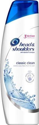 Head & Shoulders Classic Clean Anti-Dandruff Shampoo 400ml (250 ml)