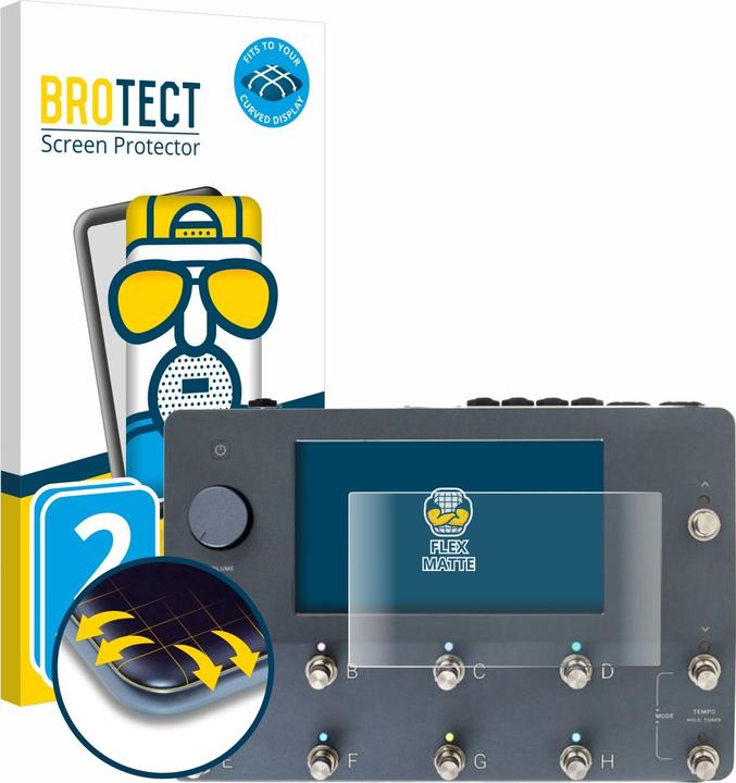 Actual product image BROTECT Matt full-screen display protection